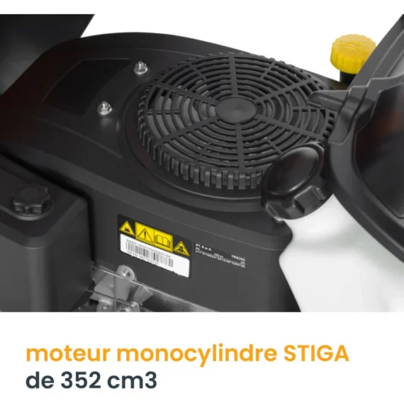 STIGA Estate 384 M - Tracteur tondeuse thermique